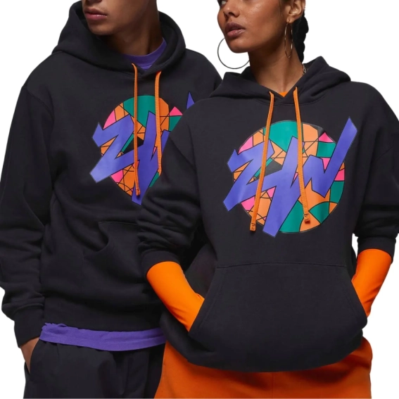 Толстовка JORDAN MJ ZION GFX FLC PO FD2390-010 фото 1 — интернет-магазин Tapok