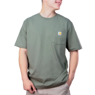 Футболка мужская Carhartt Loose Fit Heavyweight Short-Sleeve Pocket T-Shirt K87-GF3 K87-GF3