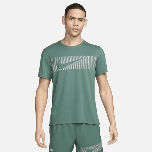 Чоловіча футболка NIKE M NK FLASH MILER TOP FN3051-361 фото 1 — інтернет-магазин Tapok