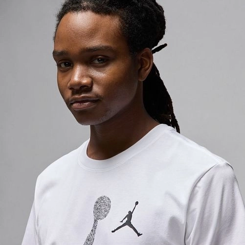 Чоловіча футболка NIKE M Jordan BRAND SS HBR CREW FN6025-100 фото 4 — інтернет-магазин Tapok