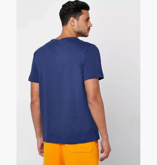 Футболка Nike M Nsw Club Tee Blue AR4997-410 фото 2 — интернет-магазин Tapok