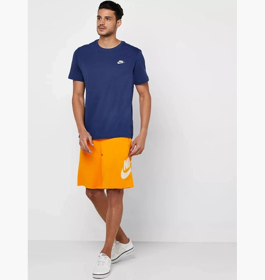 Футболка Nike M Nsw Club Tee Blue AR4997-410 фото 3 — интернет-магазин Tapok