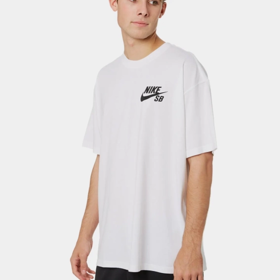 Чоловіча футболка NIKE M NK SB TEE LOGO LBR DC7817-100 фото 1 — інтернет-магазин Tapok