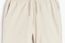 Шорти чоловічі H&M Regular Fit Sweatshorts Beige 1224295003 Фото 1