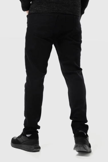 Джинсы Slim Fit мужские Demos 6291 Черный фото 3 — интернет-магазин Tapok