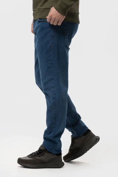 Джинсы Slim Fit мужские Demos 6292-1 Синий фото 2 — интернет-магазин Tapok