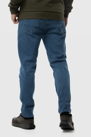 Джинсы Slim Fit мужские Demos 6293 Синий фото 3 — интернет-магазин Tapok