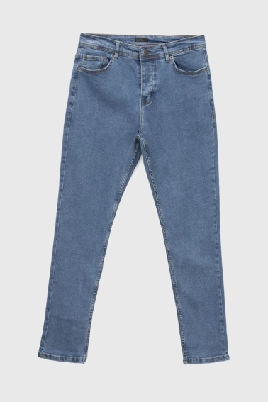 Джинсы Slim Fit мужские Demos 6293 Синий фото 7 — интернет-магазин Tapok