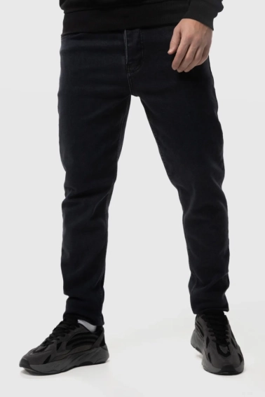Джинсы Slim Fit мужские Demos 6303 Темно-серый фото 1 — интернет-магазин Tapok