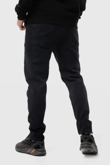 Джинсы Slim Fit мужские Demos 6303 Темно-серый фото 3 — интернет-магазин Tapok