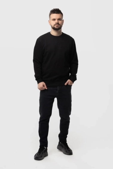 Джинсы Slim Fit мужские Demos 6303 Темно-серый фото 4 — интернет-магазин Tapok