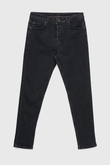 Джинсы Slim Fit мужские Demos 6303 Темно-серый фото 7 — интернет-магазин Tapok