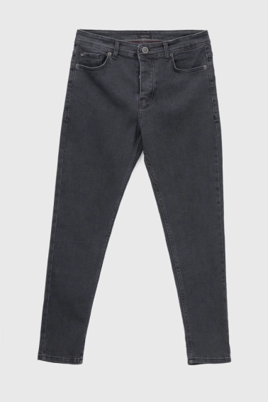 Джинси Slim Fit чоловічі Demos 6303-1 Сірий фото 7 — інтернет-магазин Tapok