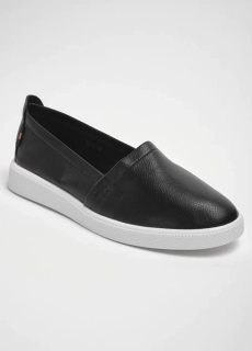Слипоны женские 342587 Fashion Черный