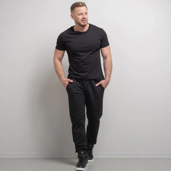 Штаны мужские 102905 Fashion Черный фото 4 — интернет-магазин Tapok