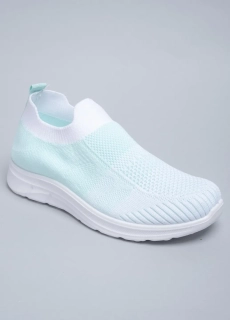 Слипоны женские 342855 Fashion Зеленый