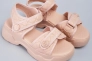 Босоніжки жіночі 343502 Fashion Бежевий Фото 4