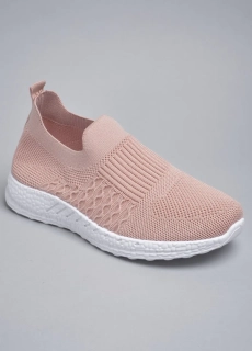 Слипоны женские 343367 Fashion Бежевый