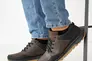 Чоловічі кросівки шкіряні весняно-осінні коричневі-чорні Emirro 95 Фото 4