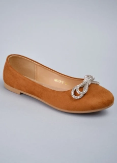 Балетки жіночі 343560 Fashion Коричневий