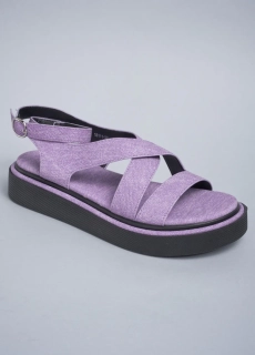 Босоніжки жіночі 343375 Fashion Фіолетовий
