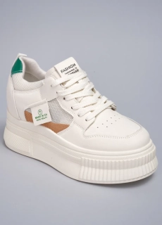 Кеди жіночі 343585 Fashion Бежевий