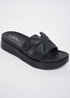 Шльопанці жіночі 343503 Fashion Чорний