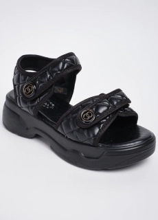 Босоножки женские 343442  Fashion Черный