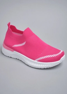 Слипоны женские 343389 Fashion Малиновый