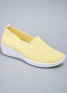 Слипоны женские 343515 Fashion Желтый