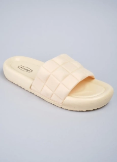 Шлепанцы женские 343487  Fashion Бежевый