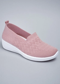 Слипоны женские 343554 Fashion Розовый
