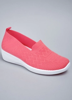 Слипоны женские 343504 Fashion Малиновый