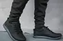 Чоловічі кросівки шкіряні весняно-осінні чорні Emirro 95 Фото 1