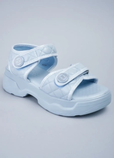 Босоніжки жіночі 343537 Fashion Блакитний