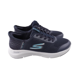 Кроссовки мужские Skechers синие текстиль 8-24LK