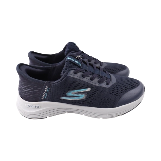 Кроссовки мужские Skechers синие текстиль 8-24LK фото 1 — интернет-магазин Tapok