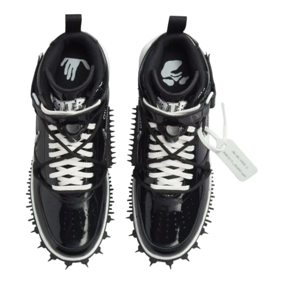 Кроссовки Nike AIR FORCE 1 MID SP LTHR DR0500-001 фото 5 — интернет-магазин Tapok