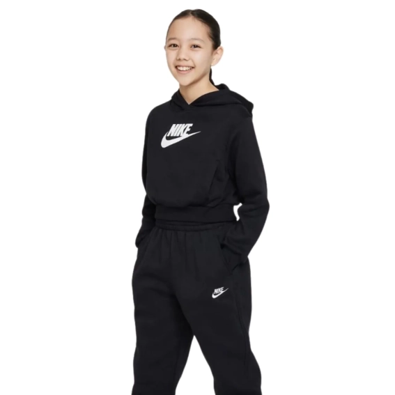 Толстовка Nike G NSW CLUB FLC CRP HDY HBR FD2925-010 фото 4 — інтернет-магазин Tapok