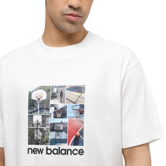 Футболка чоловіча New Balance Hoops Graphic MT41598SST MT41598SST фото 3 — інтернет-магазин Tapok