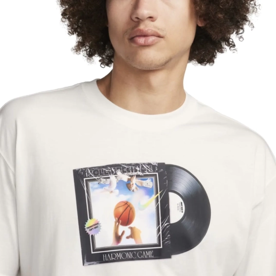 Футболка мужская Nike Max90 Basketball T-Shirt White FQ4914-121 фото 3 — интернет-магазин Tapok
