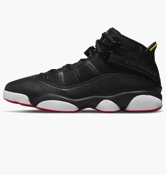Кросівки Air Jordan 6 Rings Czarne Black 322992-063 фото 1 — інтернет-магазин Tapok