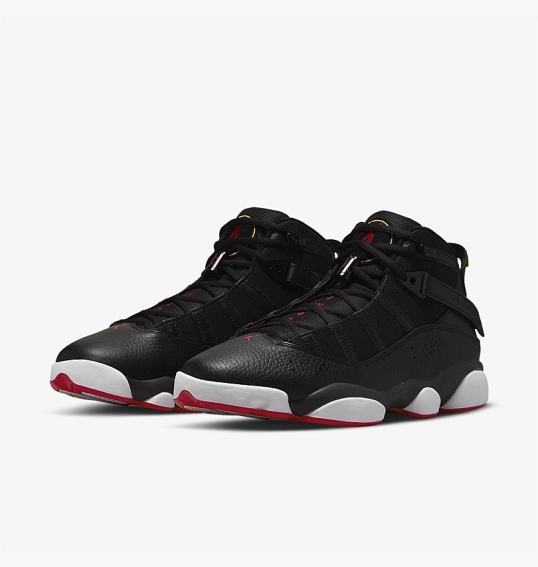 Кросівки Air Jordan 6 Rings Czarne Black 322992-063 фото 4 — інтернет-магазин Tapok