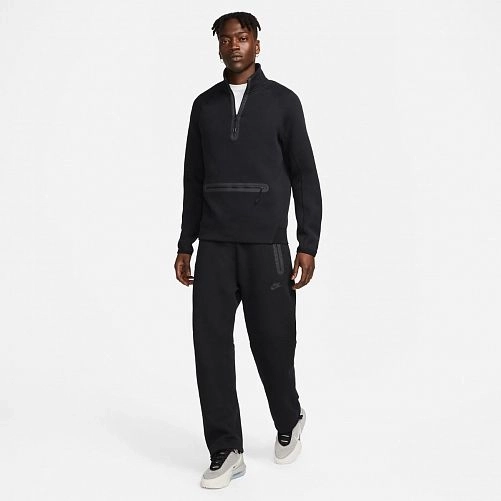Чоловіча толстовка NIKE M NK TCH FLC HZ TOP FB7998-010 фото 5 — інтернет-магазин Tapok