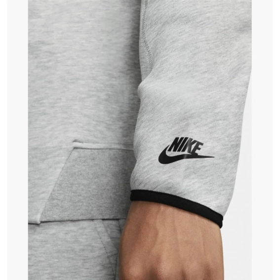 Чоловіча толстовка NIKE M NK TCH FLC HZ TOP FB7998-063 фото 4 — інтернет-магазин Tapok