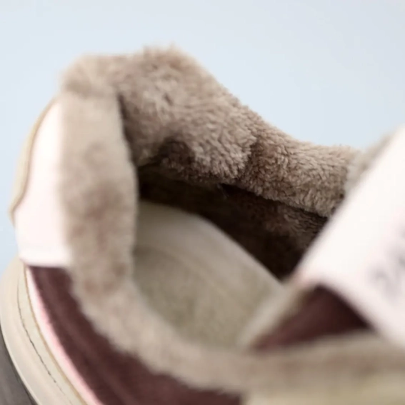 Кросівки жіночі утеплені 589530 Бежеві коричневі фото 5 — інтернет-магазин Tapok