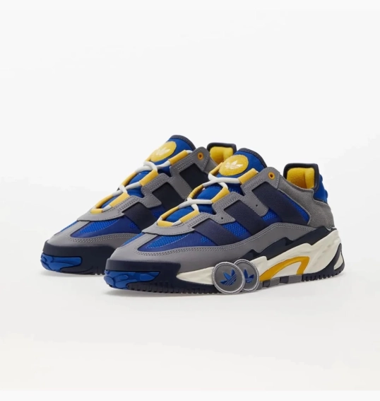 Кросівки чоловічі Adidas Niteball Grey/Blue (H06510) H06510 фото 2 — інтернет-магазин Tapok