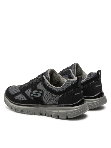 Кроссовки мужские Skechers Burns Agoura Black/Gray (52635/BKGY) 52635/BKGY фото 2 — интернет-магазин Tapok