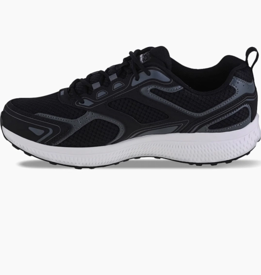 Grey skechers best sale