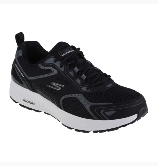 Кроссовки мужские Skechers GOrun Consistent Grey (220034-BKW) 220034-BKW фото 2 — интернет-магазин Tapok